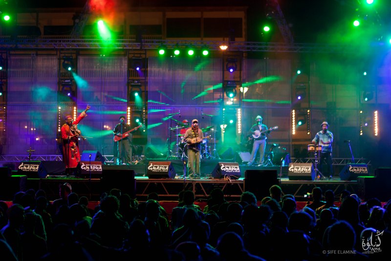Festival Gnaoua 2012 groupe Bob Maghrib